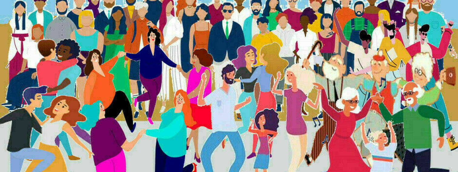 Tanssia ja Yhdessäoloa, Dans och Samhörighet, Dancing and Togetherness, танцы и единение, Qoob-ka-ciyaarka iyo Wadajirka,  الرقص وروح المجتمع