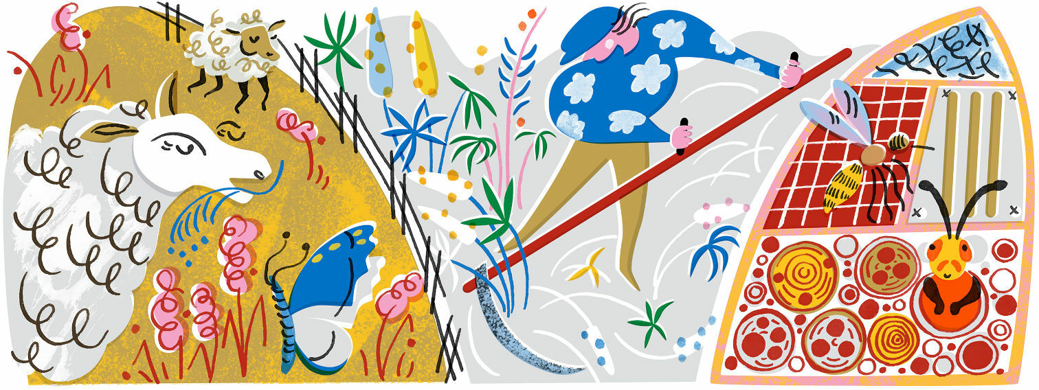 Kesätöitä nuorille: pihatöitä lihasvoimin ja jättipalsamin kitkentää