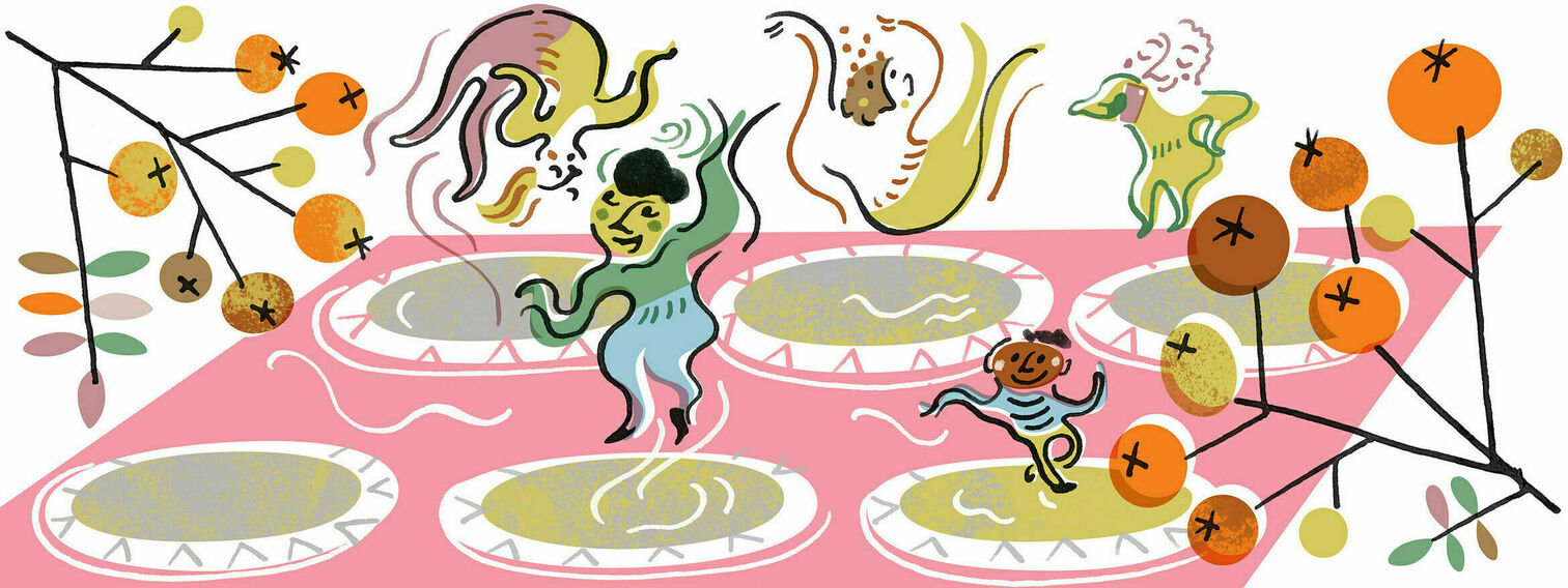 Maatrampoliineja Suomenlinnaan, Johariin, Katajanokalle, Koffin puistoon ja Kaivopuistoon – hauska liikuntamuoto kaiken ikäisille