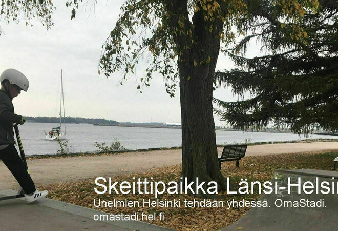 Skejtplats till Västra Helsingfors