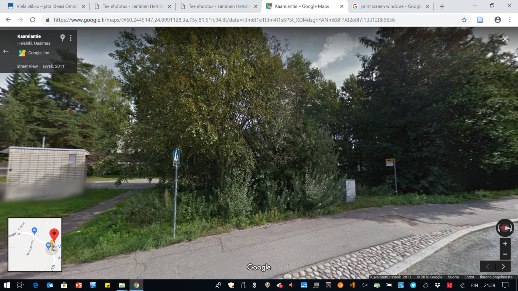 Mörssäriaukio maununnevalaisten yhteiskäyttöön!