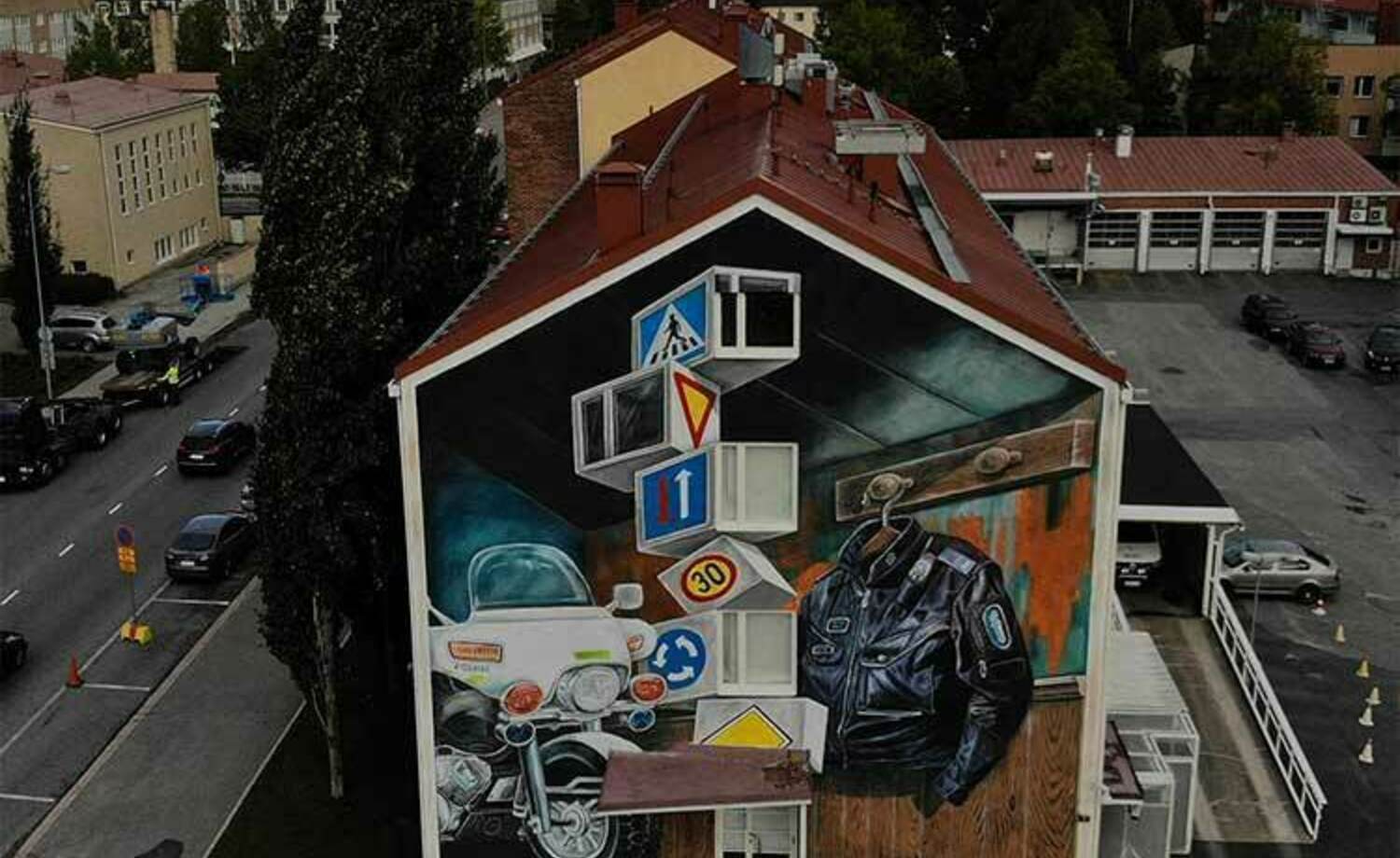 Esimerkki katutaiteesta