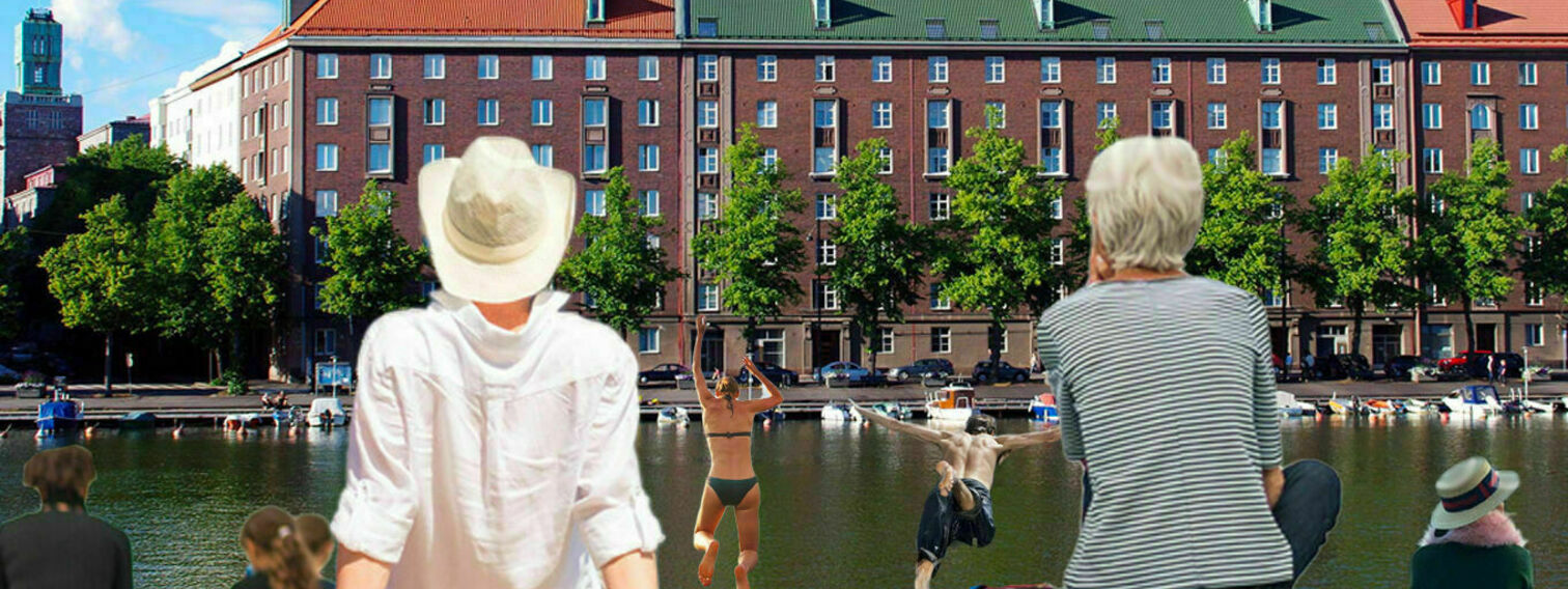 Turning Kaisaniemenranta into a pleasant recreational place