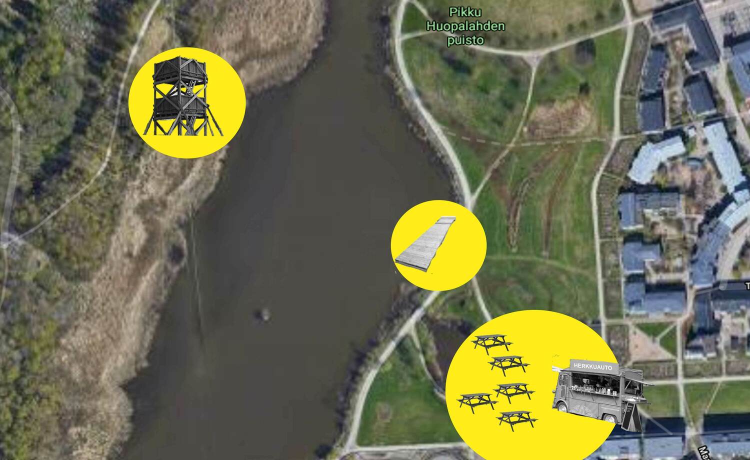 Pikku Huopalahden ulkoilureitti