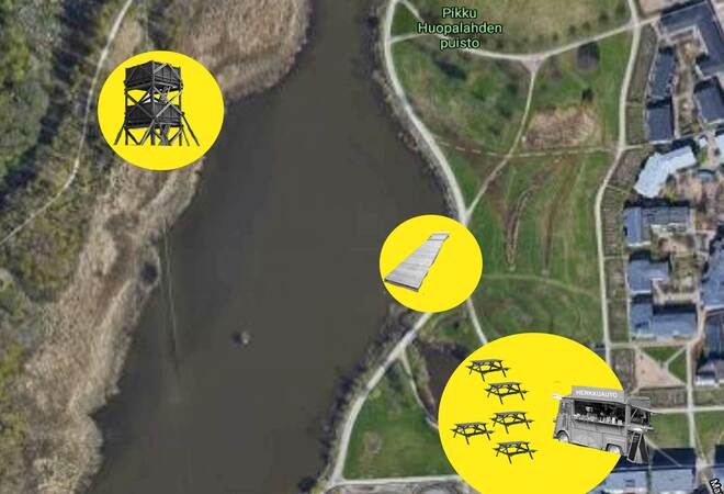 Pikku Huopalahden ulkoilureitti