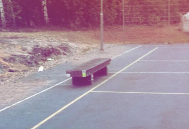 Skeittipaikka Stadin ammattiopistolle Käpylään