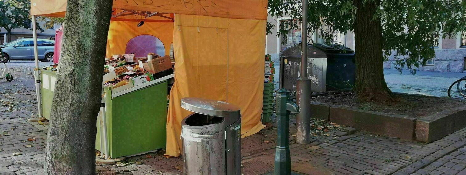 Fredrikin tori kunnostettava