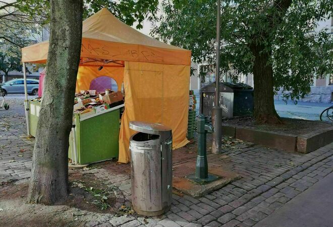 Återställning av Fredrikstorget