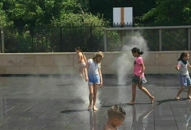 Vattenpark för barn