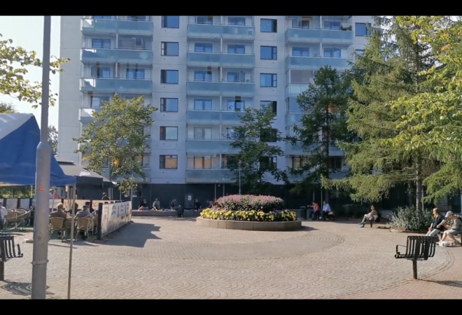 Tapulin aseman seutu on viihtyisäksi