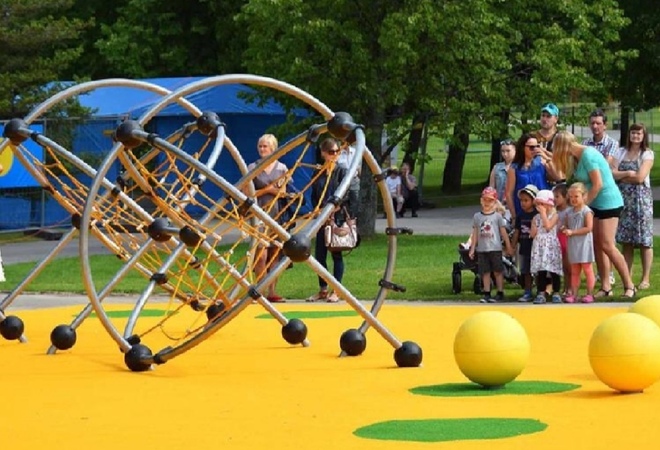 Parkour- ja liikuntavälineitä Puistolaan  