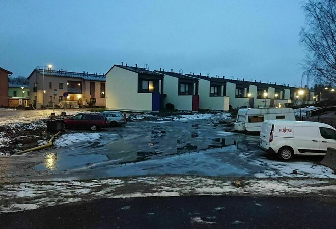 Poutapilvi local sports field