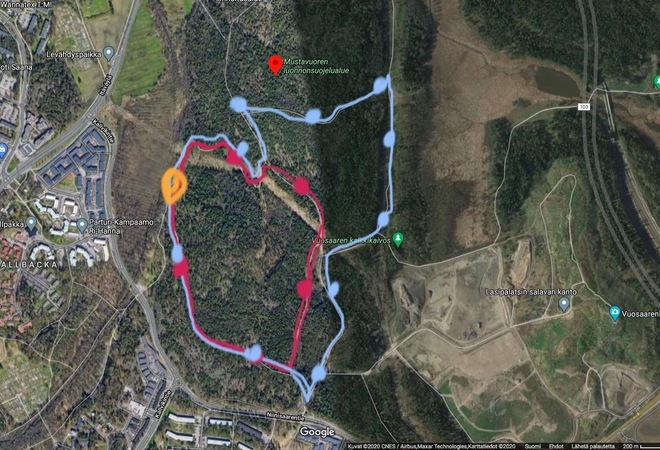 Ilmastotietoisuutta lisäävä luontopolku Vuosaareen